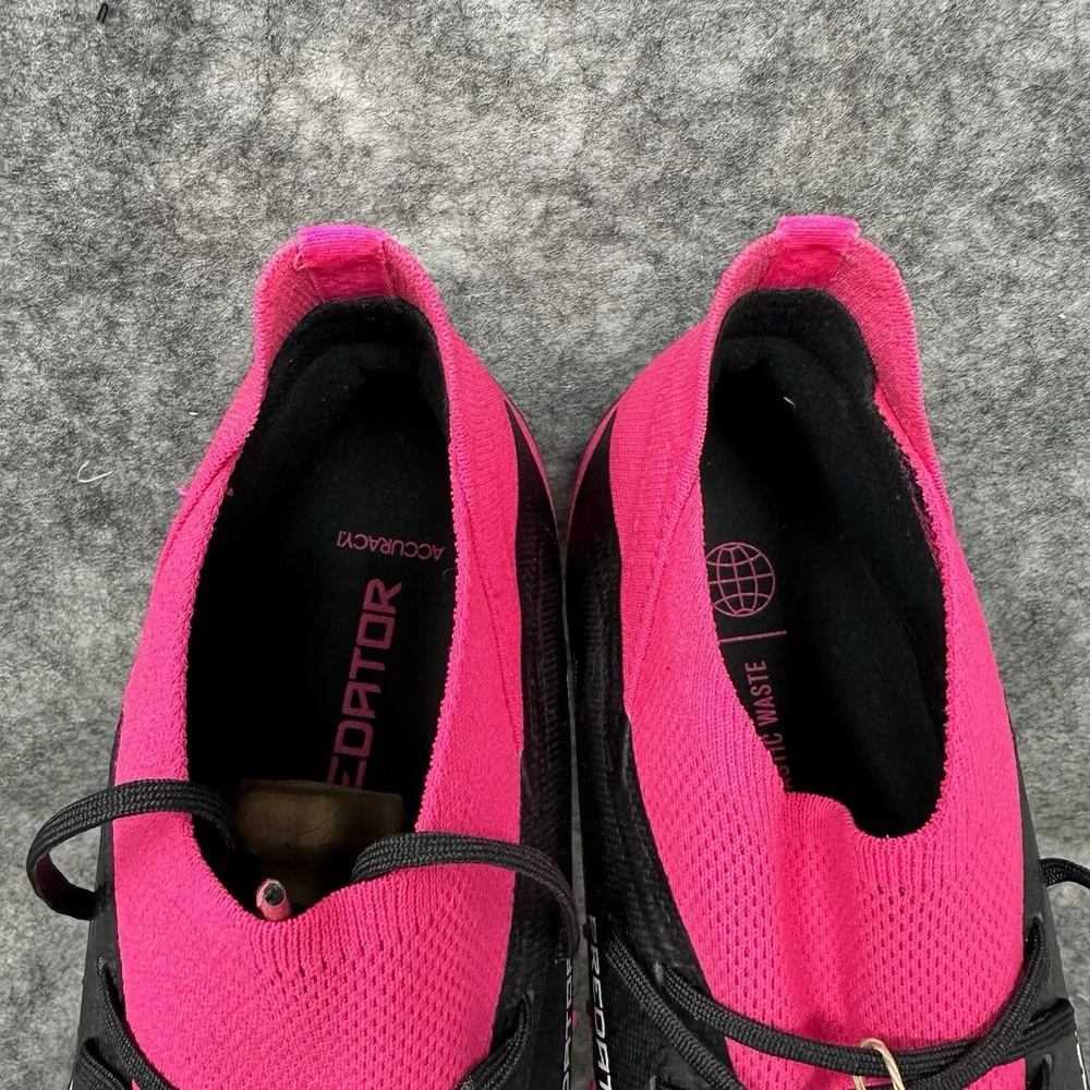 Adidas Predator Accuracy .1 FG Soccer Cleats Mens Size 9 Black Pink GW4569